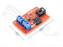 Transistor N-MOSFET IRF540 enkelvoudig board